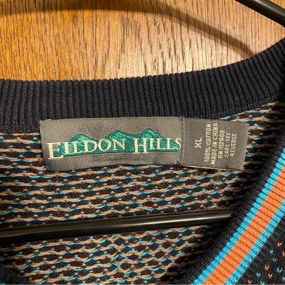 Men’s XL Vintage Eildon Hills Knit Sweater - Picture 2 of 12